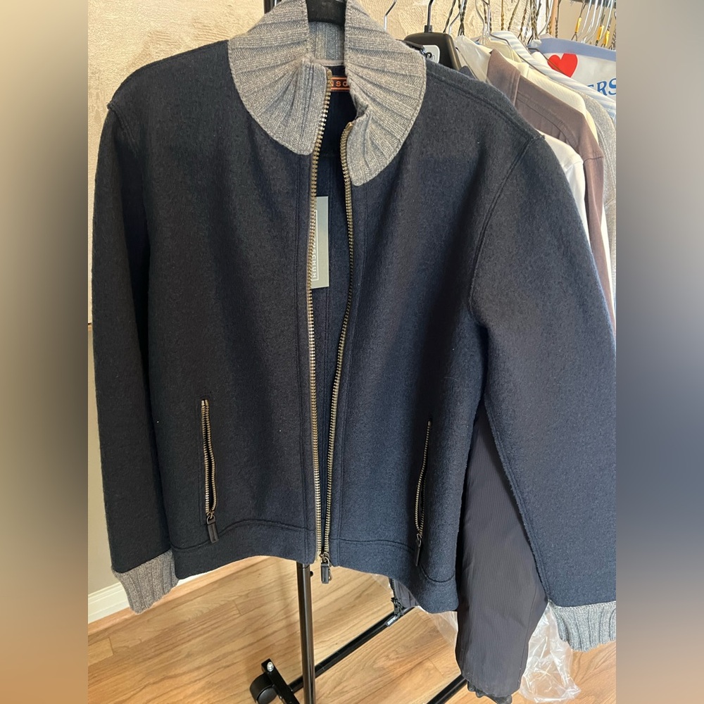 FRAUENSCHUH Men’s Johny Jacket - 100% Merino Wool NWT